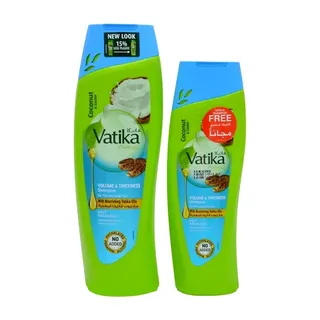 Dabur Vatika Volume And Thickness Shampoo, 400ml + 200ml