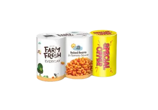 Farm Fresh Baked Beans in Tomato Sauce, 3x420g