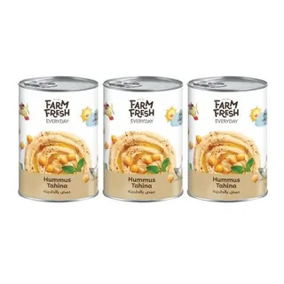 Farm Fresh Hommos Tahina Dip 3x400G