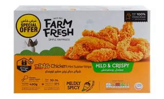 Farm Fresh Chicken Strips, 420g