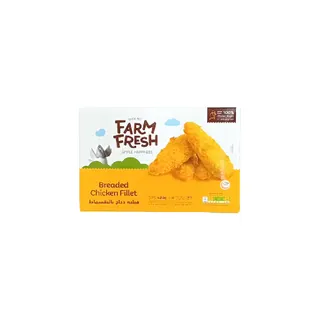 Farm Fresh Breaded Chicken Fillet, 420g