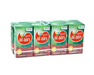 Al Ain Tomato Paste Tetra Pack, 8x135g