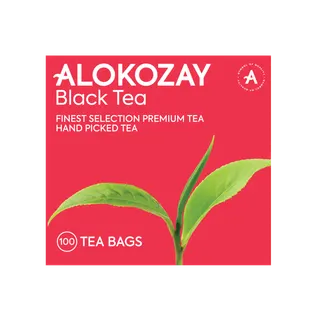Alokozay Black Tea Bags, 100 Bags