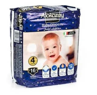Alokozay Baby Diapers, 16 Diapers