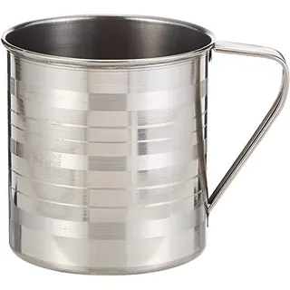 Raj Stainless Steel Touch Mug 9 cm