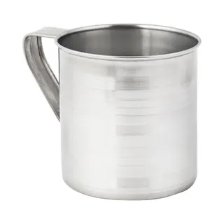 Raj Stainless Steel Touch Mug, 10cm