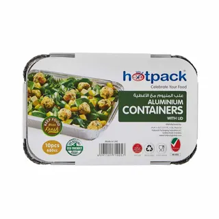 Hotpack Aluminium Container (No:8368) 10Pcs Pkt
