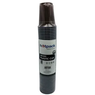 Hotpack Plastic Coffee Cup 4Oz 50Pcs Pkt