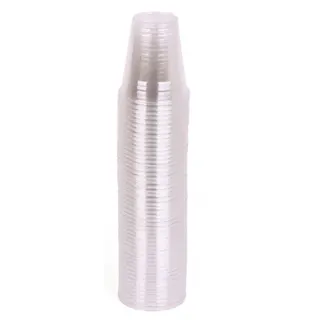 Hotpack Plastic Clear Cup, 6oz, 50 Pieces