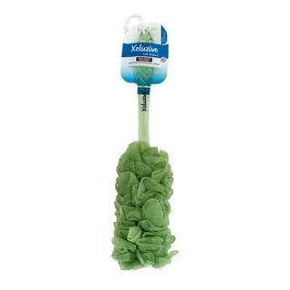 Xcluzive Bath Sponge with Plastic Handle, 1 Piece