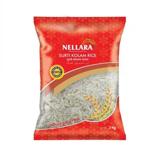 Nellara Surti Kolam Rice - Cholesterol Free 2 Kg