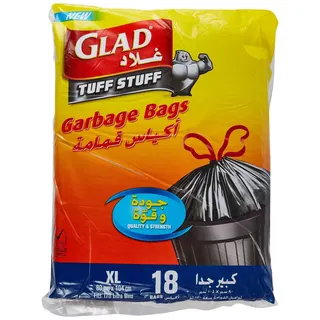 Glad garbage Bag xl String 18 pcs x 170 L
