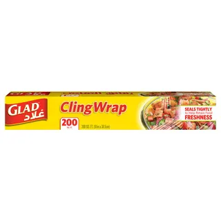 Glad Cling Wrap, 200 sqft
