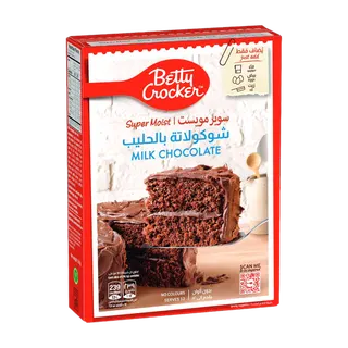 Betty Crocker Super Moist Milk Chocolate Cake Mix, 510g