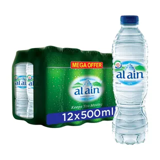 Al Ain Mineral Drinking Water, 12x500ml