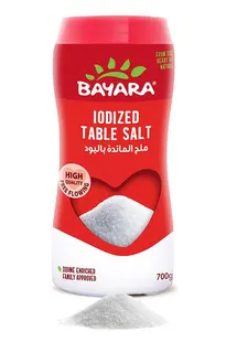 Bayara Iodized Table Salt 700 g