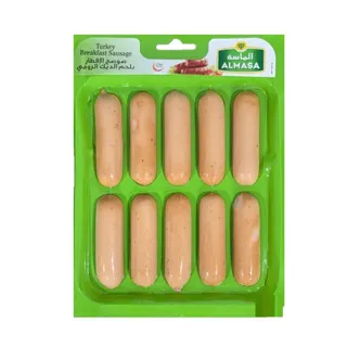 Almasa Turkey Breakfast Sausage Skinpack, 300g