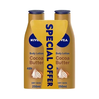 Nivea Body Lotion Cocoa Butter, 2px250ml