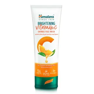 Himalaya Brightening Vitamin C Orange Face Wash, 100ml