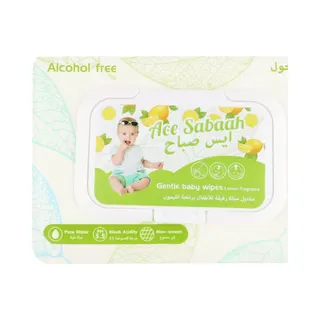 Ace Sabaah Baby Wipes Lemon 100s