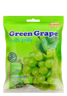 Ace Sabaah Green Grape Soft Jelly, 100g