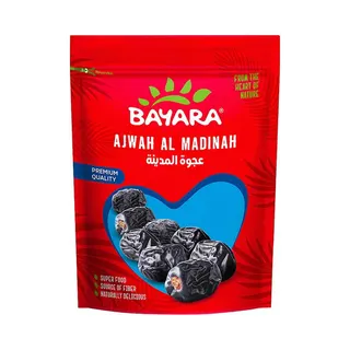 Bayara Ajwa Dates Zipper Pouch, 150g
