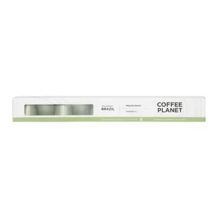 Coffee Planet So Brazil Coffee Capsules, 10 Pieces, 56g