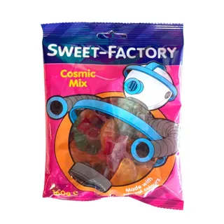 Sweet-Factory Cosmic Mix Jelly Candy Bag, 160g