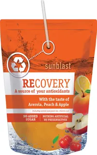 Sun Blast Recovery No Added Sugar Peach Juice 200 ml
