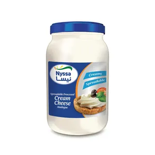 Nyssa Processed Cream Cheese Glass Jar, 240g