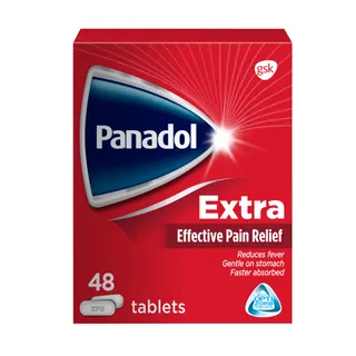 Panadol Extra With Optizorb For Tough Pain Relief, 48 Tablets