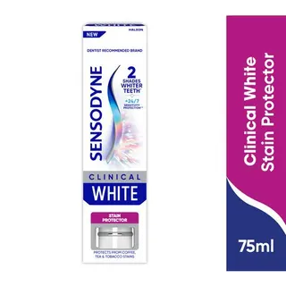 Sensodyne Clinical White Stain Protection Extra Fresh Toothpaste, 75ml