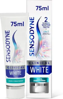 Sensodyne Clinical White Enamel Strength Mint Toothpaste, 75ml