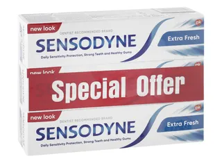 Sensodyne Extra Fresh Toothpaste, 3x50ml