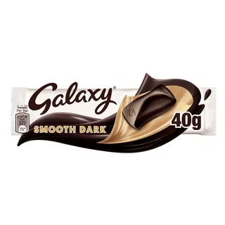 Galaxy Smooth Dark Chocolate Bar, 40g