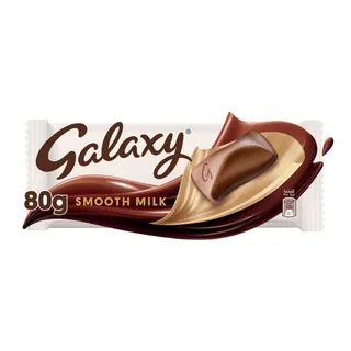 Galaxy Smooth Milk Chocolate Bar, 80g