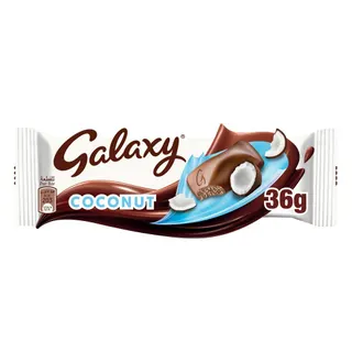 Galaxy Milk Chocolate & Coconut, 36g
