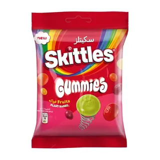 Skittles Gummies Fruits Candy, 60g
