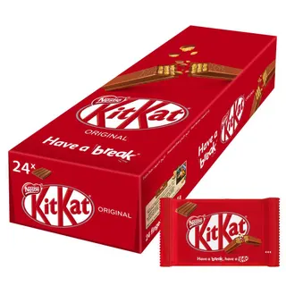 KitKat Chocolate 4-Fingers Bars, 24Pcs