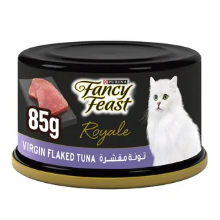 Fancy Feast Royale Virgin Flaked Tuna Cat Food, 85g