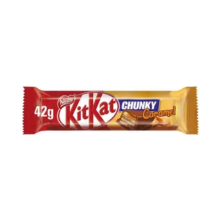 KitKat Chunky Chocolate Bar with Caramel, 42g