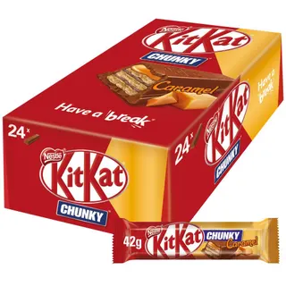 Kitkat Chunky Caramel Chocolate  42 g x 24 Pcs