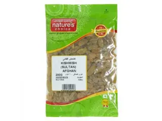 Nature's Choice Afghan Sultana Dried Raisins 200 gr