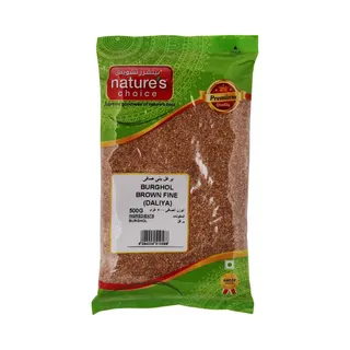 Natures Choice White Brown Fine Burghol, 500g