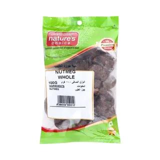 Nature's Choice Nutmeg Whole, 100g