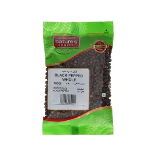Nature's Choice Black Pepper Whole, 100g