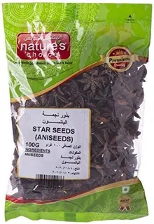 Nature's Choice Star Seeds Aniseeds, 100g
