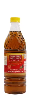 Nature's Choice Kachhi Ghani Pure Mustard Oil, 1000ml