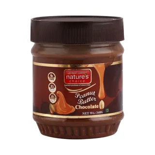 Natures Choice Peanut Butter Chocolate, 340 G
