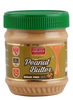 Natures Choice Peanut Butter Sugarfree, 340 G